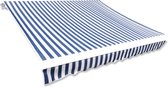 Everest Luifeldoek 500x300 cm canvas blauw en wit
