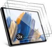 Screenprotector Geschikt voor Samsung Galaxy Tab A8 screenprotector - Screenprotector Geschikt voor Samsung Galaxy Tab A8 2021 tempered glass - 3 stuks