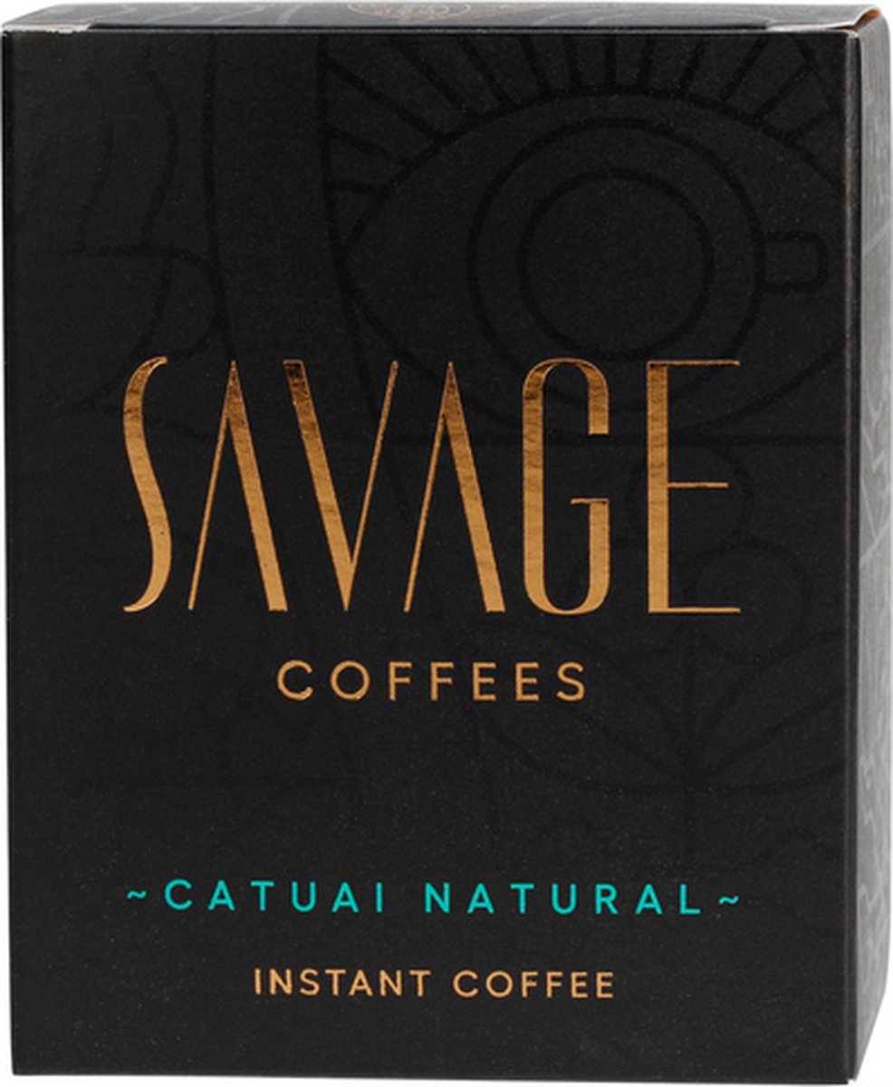 Savage Coffees - Catuai Natural Instant - 7 Sachets