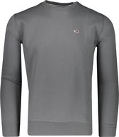 Tommy Hilfiger Sweater Grijs Oversized - Maat L - Heren - Lente/Zomer Collectie - Katoen;Polyester