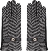 Handschoenen Zwart/wit