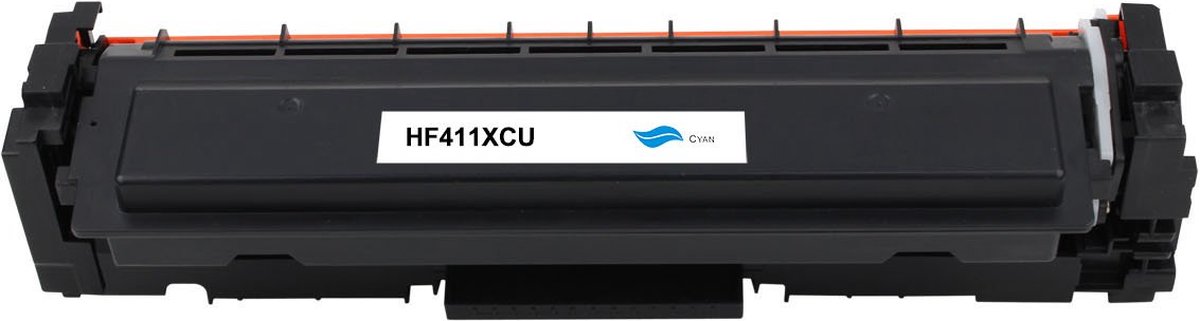 HP CF411X Toner Cyaan 5000 Pagina's - Huismerk Compatible - CF411X compatible CF411X alternatief - 046HC - Canon i-SENSYS LBP653Cdw LBP654CX MF732Cdw MF734Cdw MF735Cx imageCLASS LBP654cdw MF731cdw MF733cdw MF735cdw - HP Color LaserJet Pro M452dn
