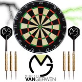 Dragon Darts set - Plain - dartbord - plus 2 sets - Michael van Gerwen dartpijlen - dartpijlen