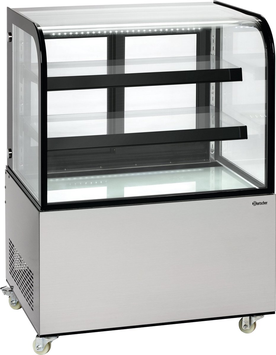 Bartscher Koelvitrine - 270L - Schuifdeuren - Wielen - 905x690x1210mm