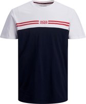 Jack & Jones T-shirt Steve White (Maat: 5XL)
