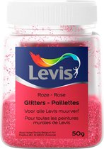 Levis Glitters Wall - Rose - 50GR