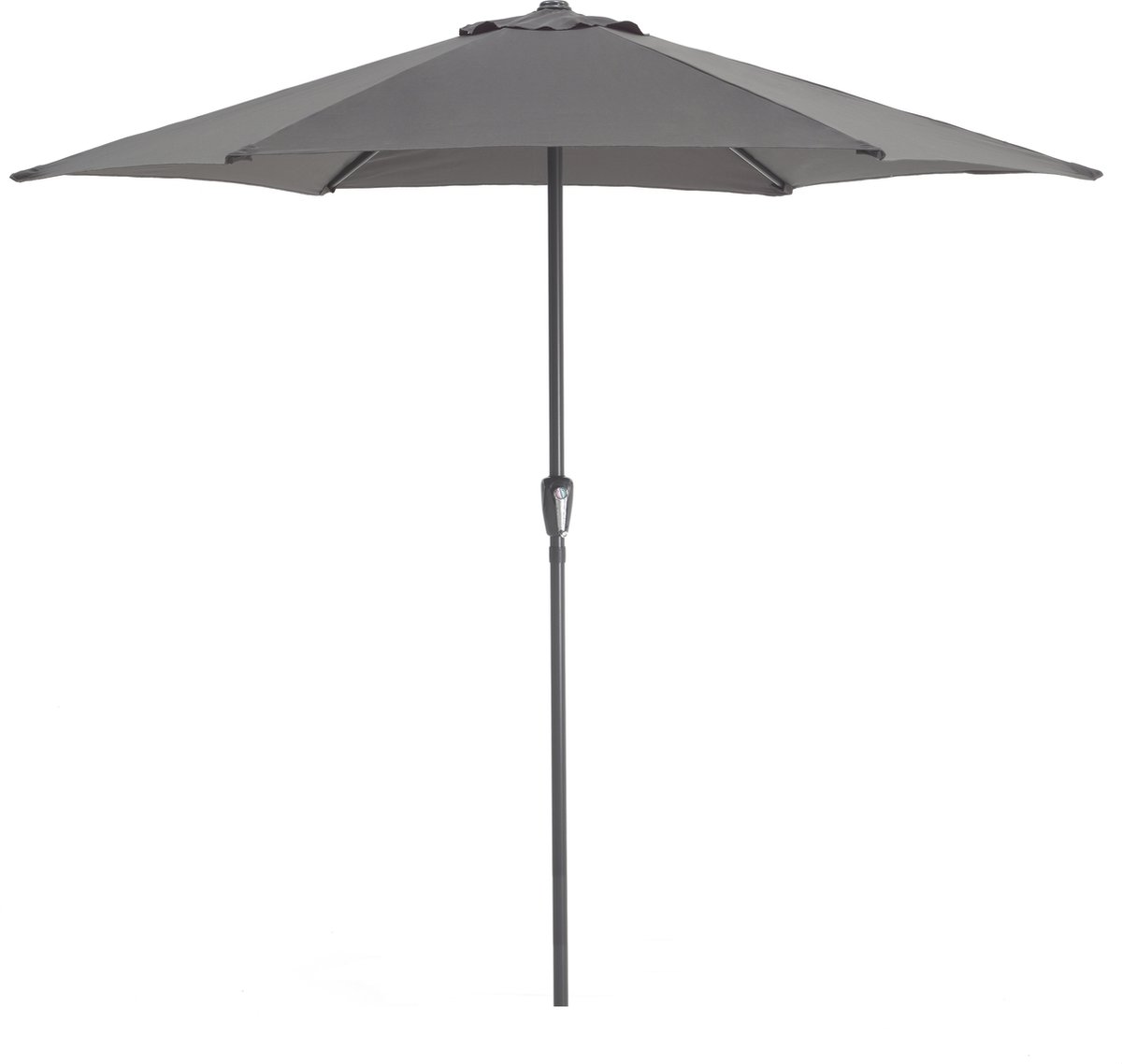 Schneider umbrella Orlando, silver grey, approx. 270 cm, 8