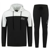 Paulo Vici Joggingpak -Trainingspak heren - Tracksuit - Zwart/Wit