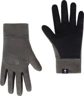 The North Face TKA 100 Glacier Handschoenen - Maat M  - Unisex - grijs - zwart