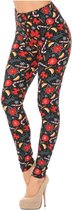 New Mix - Christmas - Premium Supersoft Legging - Traditional Christmas - Plus Size