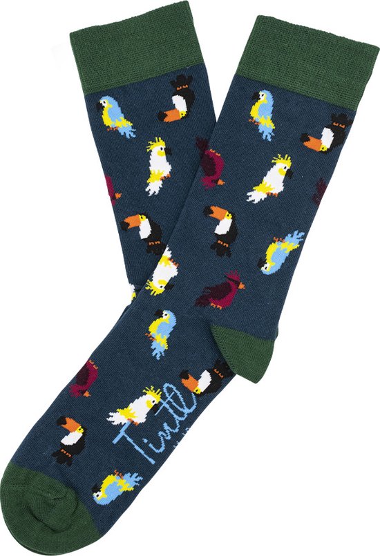 Tintl socks unisex sokken | Animal - Birds (maat 36-40)