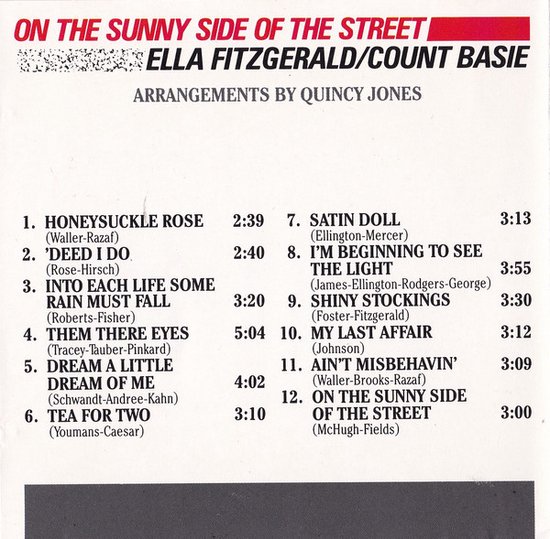 Ella and Basie!, Ella Fitzgerald & Count Basie CD (album) Muziek bol