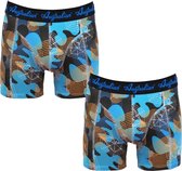 2-Pack Australian Heren boxershorts met Print - maat M