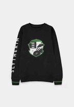 Pull/pull Harry Potter enfants - Kids 158- Emblème Serpentard Zwart