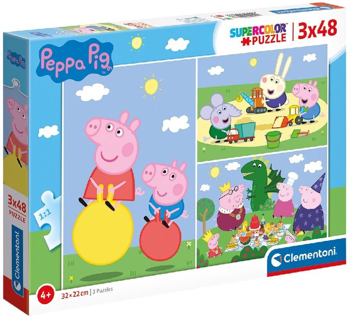 DODO Toys - Puzzle Peppa Pig - 30 pièces - 20x27 cm - speelgoed Peppa Pig 3+  - Puzzle