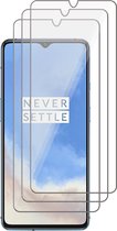 OnePlus 7T Screenprotector - Beschermglas OnePlus 7T Screen Protector Glas - 3 stuks