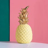 BaykaDecor - Uniek Ananas Beeldje - Woondecoratie - Cadeau - Keuken Decoratie - Tafel Decoratie - Pineapple Beeld - Geel - 20 cm