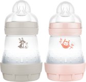 MAM Elements Anti-Colic  2x 160ML Flessen  (Girl)