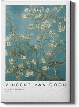 Walljar - Vincent van Gogh - Amandelbloesem - Muurdecoratie - Canvas schilderij