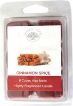 Waxmelt Blokjes Cinnamon Spice6 stuks