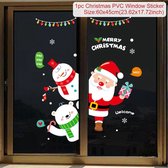 Raam Decoratie - Raamdecoratie - Kerst - Raamstickers - Glassticker - Vrolijk Kerstfeest - Decor Voor Thuis - Kinderkamer - Nieuw Jaar Stickers