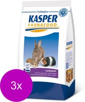 Kasper Faunafood Caviamuesli - Caviavoer - 3 x 2.5 kg