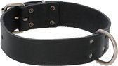 Adori Halsband vetleder met print Zwart - Hondenhalsband - 40mmx60 cm