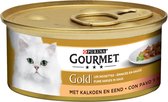 Gourmet gold fijne hapjes kalkoen / eend (24X85 GR)