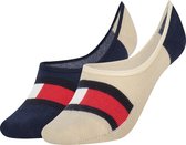 Tommy Hilfiger Kids Hilfiger Footie 2 Pack Unisex Sokken - Maat 31/34