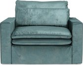 Continental Love Seat Vel MinBlue