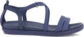 ECCO Simpil leren dames sandalen - Blauw - Maat 39