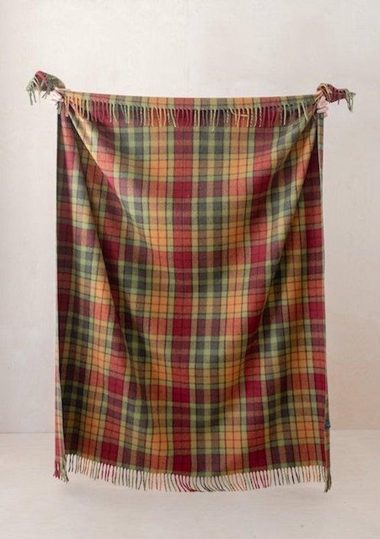 Wollen Tweed Tartan plaid British Columbia - Warm - Zacht - Stijlvol - cadeau - geschenk tip - kwalitatief