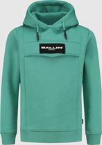 Ballin Amsterdam -  Jongens Regular Fit   Hoodie  - Groen - Maat 164