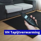 VH Instelbare Tapijtverwarming Stromboli - 450W - 140x200cm - 4 standen + timer