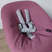 Diva en boefjes - Newborn hoes - Baby - kinderstoel - Stokke Tripp Trapp - Wafelstof Old Rose