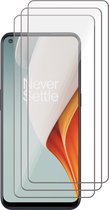 OnePlus Nord N100 Screenprotector - Beschermglas OnePlus Nord N100 Screen Protector Glas - 3 stuks