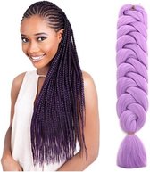 X-Pression Ultra Braid Premium - Cheveux tressés Lavande - Cheveux synthétiques Violet