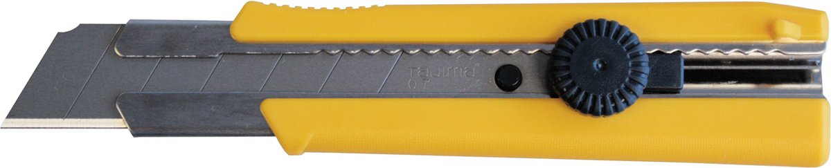 TAJIMA - Afbreekmes 25 mm - Metalen geleider - Blokkageknop