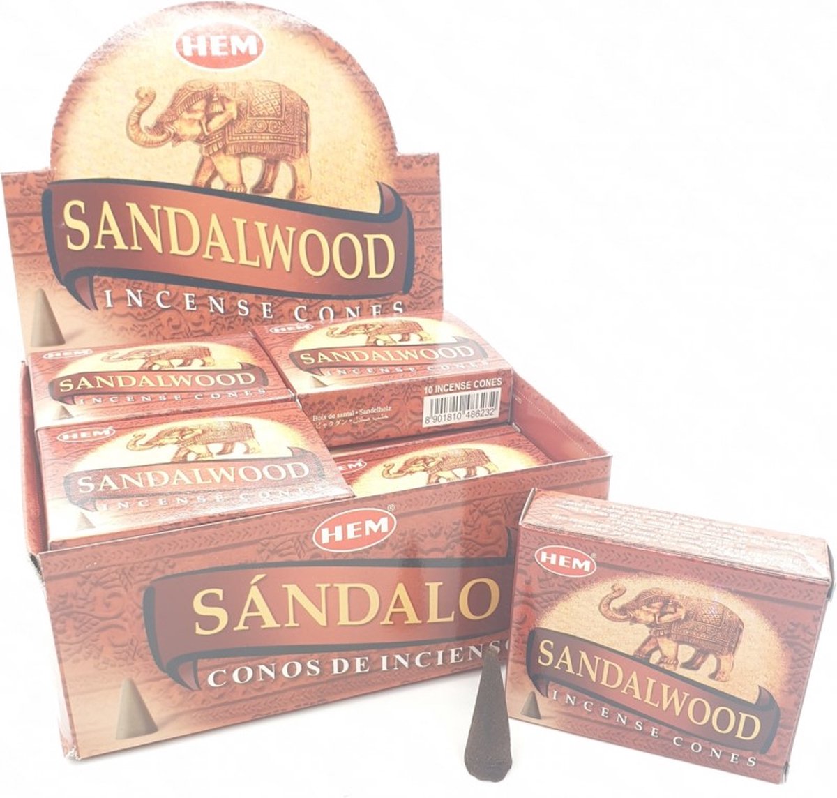 Wierook kegels HEM Sandalwood