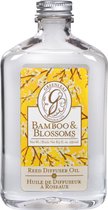 GreenleafGifts Bamboo & Blossom 250ml Reed Oil-voor geurstokjes