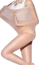 Elaslim Panty - Ultrabestendige - Superbestendige - Infiltable panty - Panty die niet scheurt - Beige - Geschikt voor een persoon met een gewicht van 35 tot 80 kg en met een afmeti
