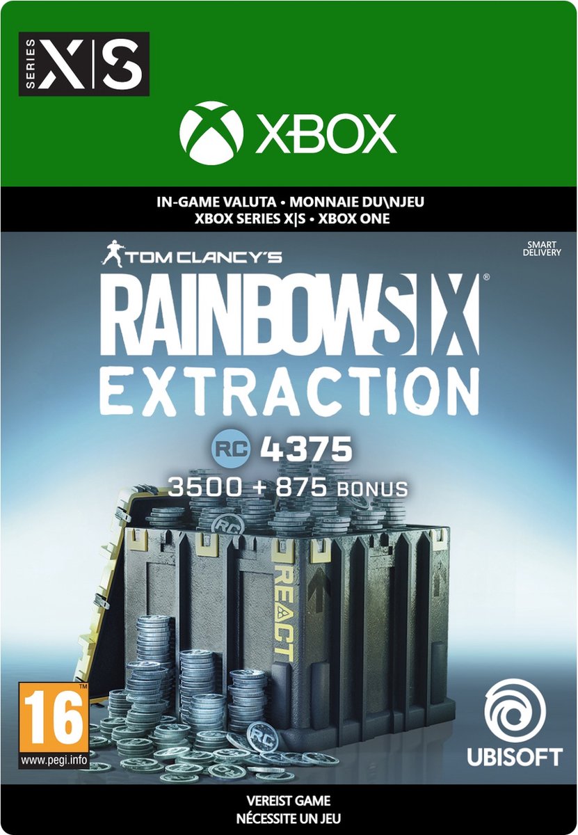 Tom Clancy's Rainbow Six Extraction: 4,375 REACT Credits - Xbox Series X Download