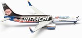 Herpa Boeing vliegtuig 737-800 Sun Express Eintracht Frankfurt SGE Express 7,9cm schaal 1:500