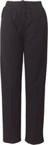 Comfortabele Dames Sport Broek / JoggingsBroek / Home Pants | Zwart - Maat XXL