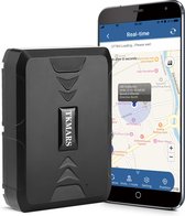 WINNES GPS tracker met SIM kaart, 10000mAh oplaadbare lithium batterij - Auto volgsysteem GPS Tracker -  met Real-Time Tracking en App - Krachtig Magneet - TK916