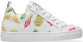 Giga G3717 Lage sneakers - Leren Sneaker - Meisjes - Wit - Maat 36