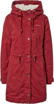 Ragwear tussenparka aurorie Wijnrood-M