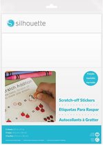 Silhouette | Scratch-off Sticker | Printbaar