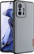 Dux Ducis Fino Series Xiaomi 11T / 11T Pro Hoesje Back Cover Blauw