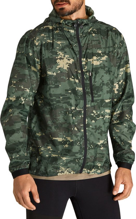BJORNBORG BORG Wind Jacket Heren - sportjas - groen - maat XL